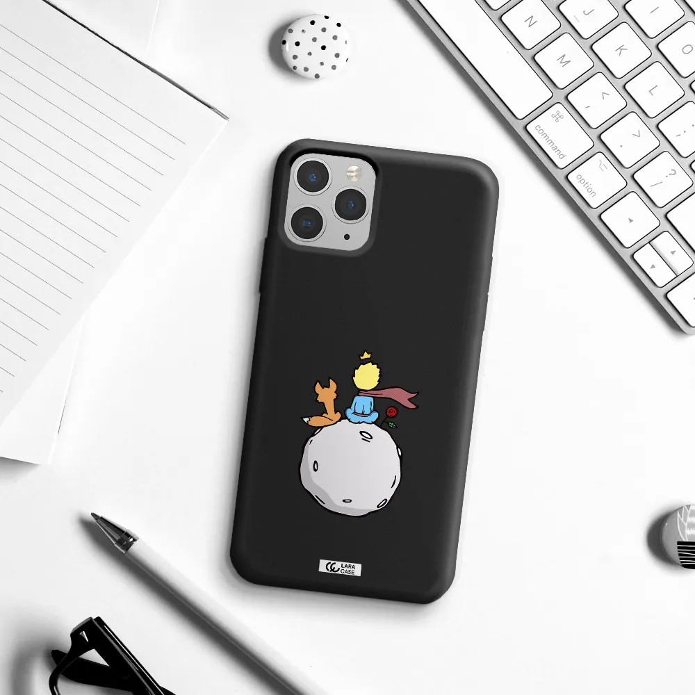 Le Petit Prince Apple iPhone 11 pro max Silicone black Case