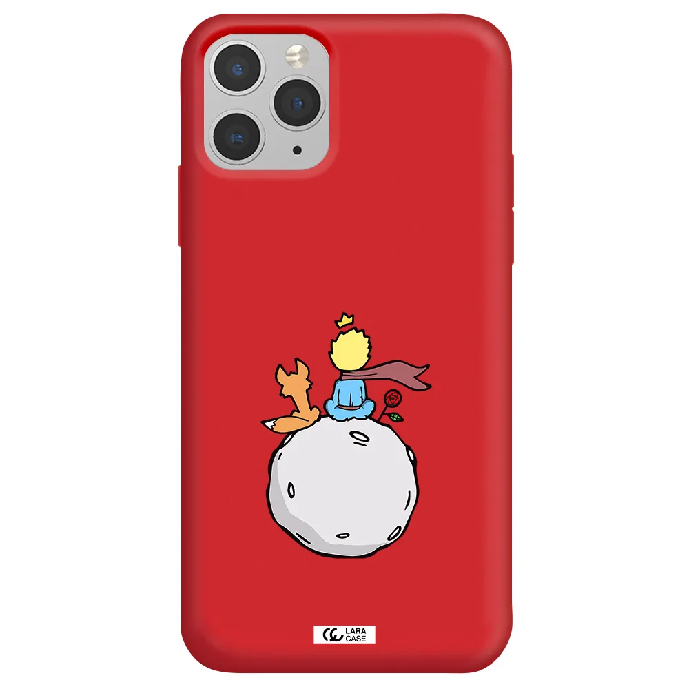 Le Petit Prince Apple iPhone 11 pro max Silicone Imperial Red Case