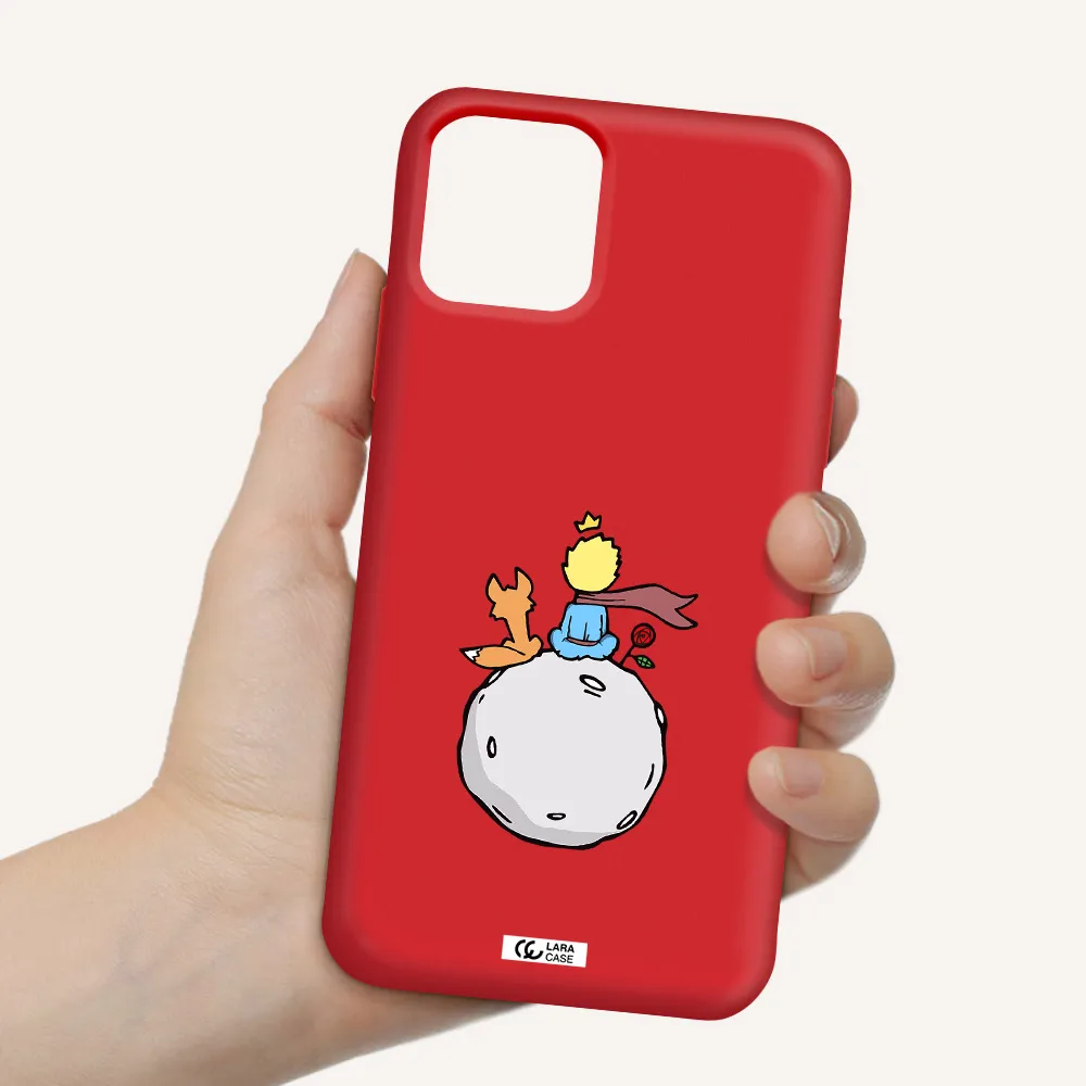 Le Petit Prince Apple iPhone 11 pro max Silicone Imperial Red Case