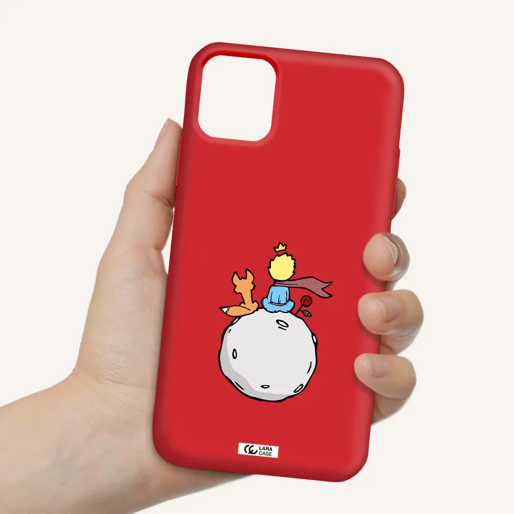Le Petit Prince Apple iPhone 11 Silicone Imperial Red Case