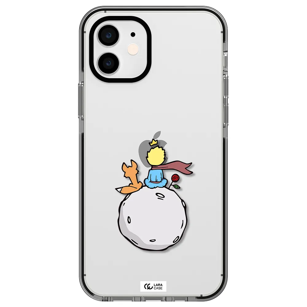 Le Petit Prince Apple iPhone 12 impact black border Case