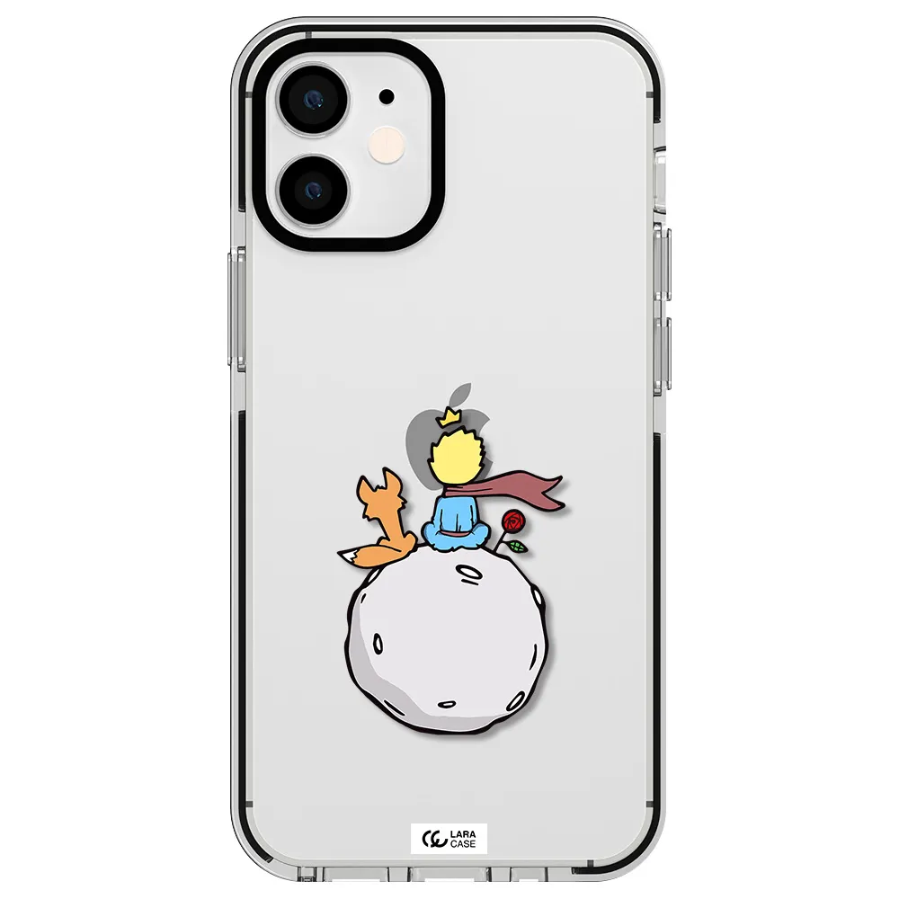 Le Petit Prince Apple iPhone 12 mini impact black border Case