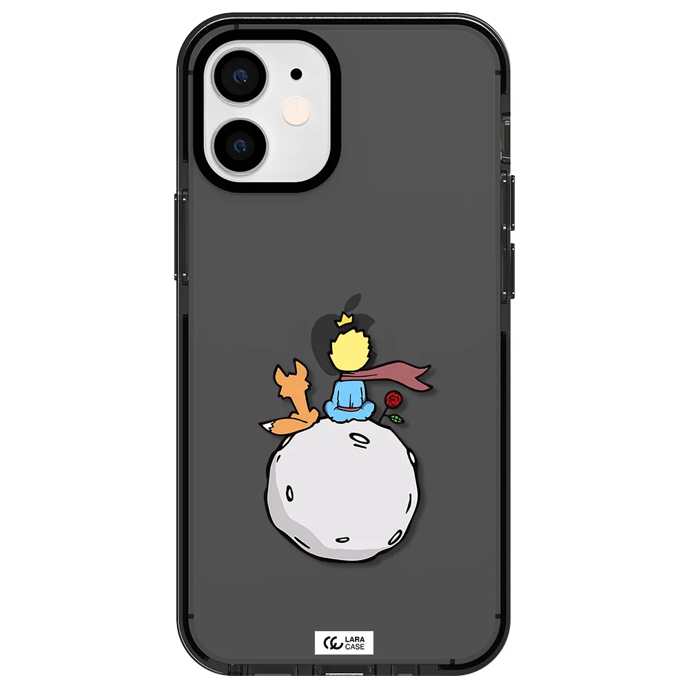 Le Petit Prince Apple iPhone 12 mini impact Smoke Black Case