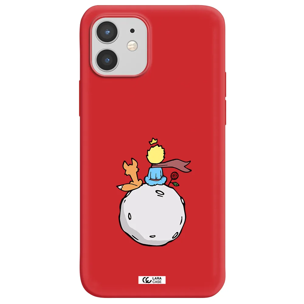Le Petit Prince Apple iPhone 12 mini Silicone Imperial Red Case
