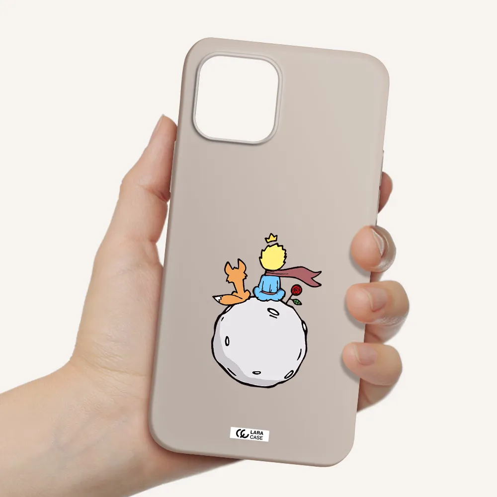 Le Petit Prince Apple iPhone 12 mini Silicone Stone Case
