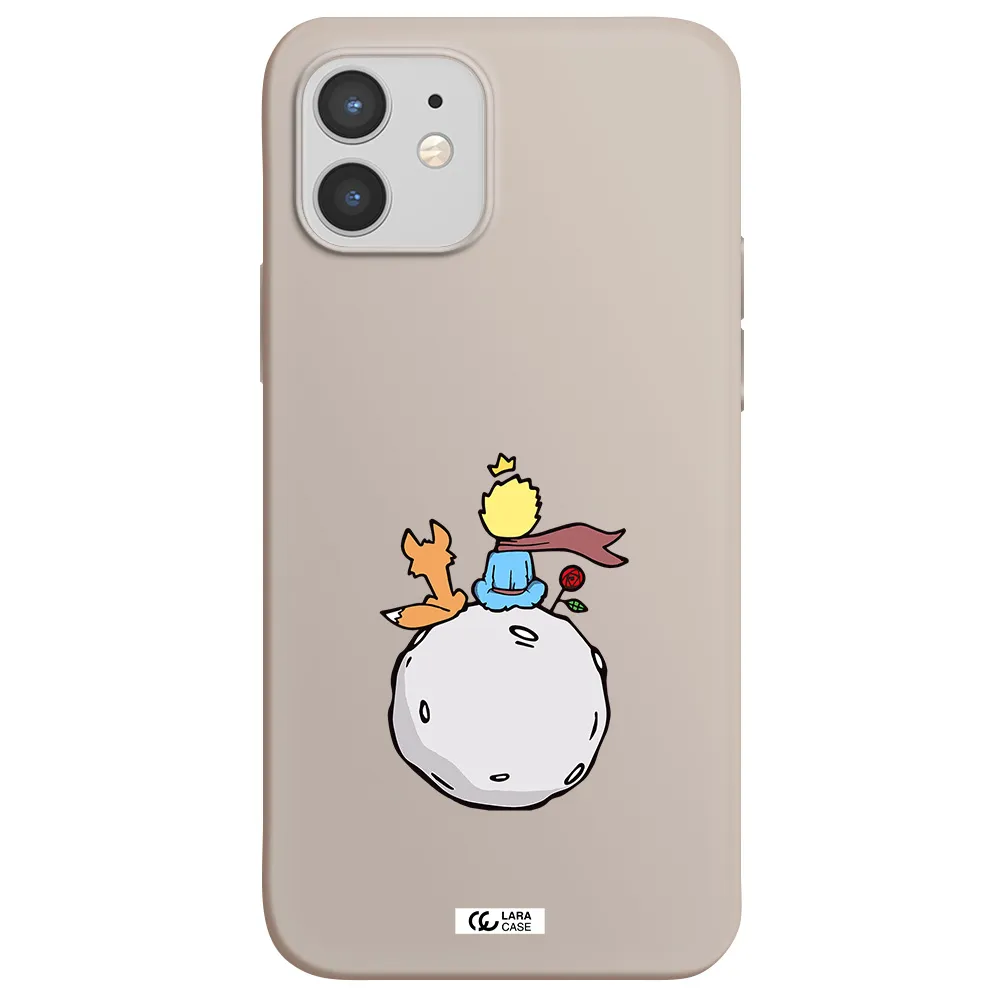 Le Petit Prince Apple iPhone 12 Silicone Stone Case