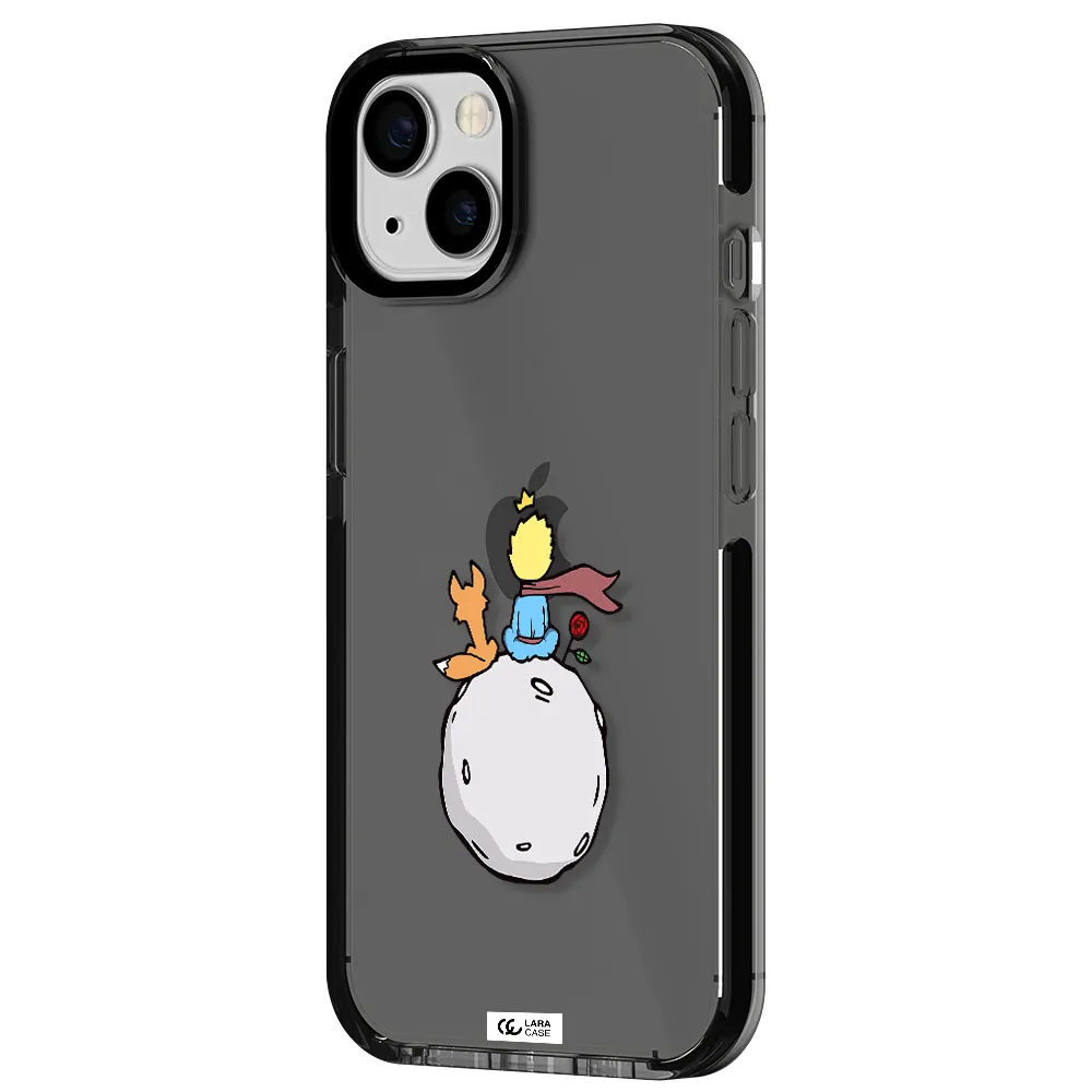 Le Petit Prince Apple iPhone 13 impact Smoke Black Case