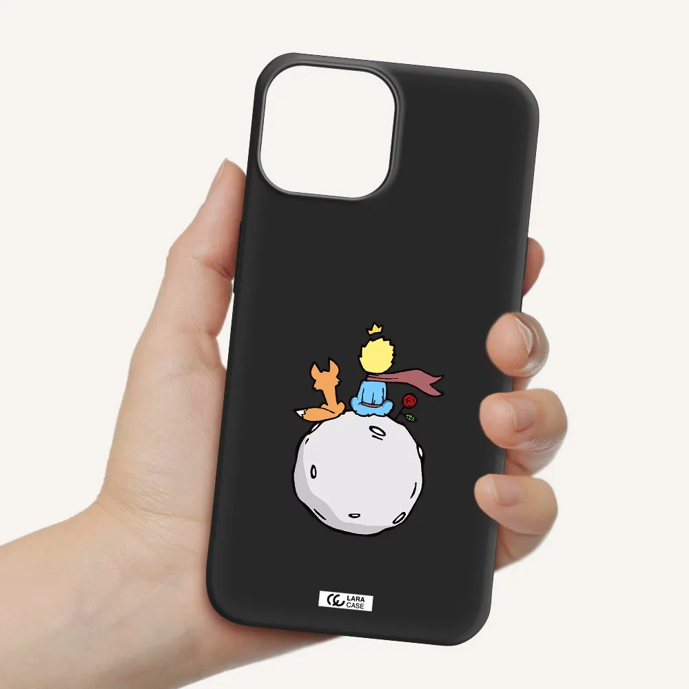 Le Petit Prince Apple iPhone 13 mini Silicone black Case