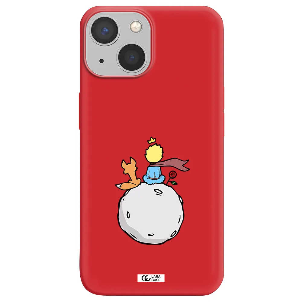 Le Petit Prince Apple iPhone 13 mini Silicone Imperial Red Case