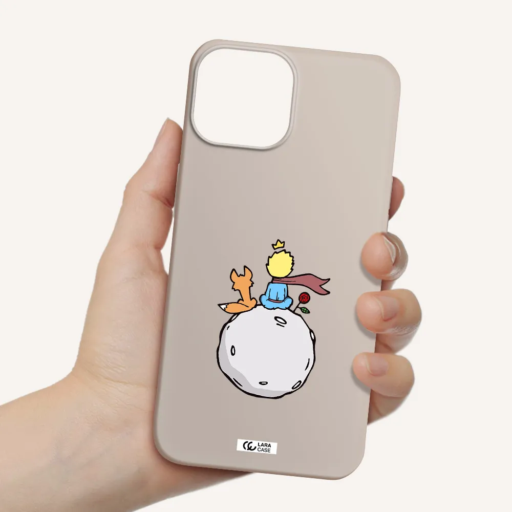 Le Petit Prince Apple iPhone 13 mini Silicone Stone Case
