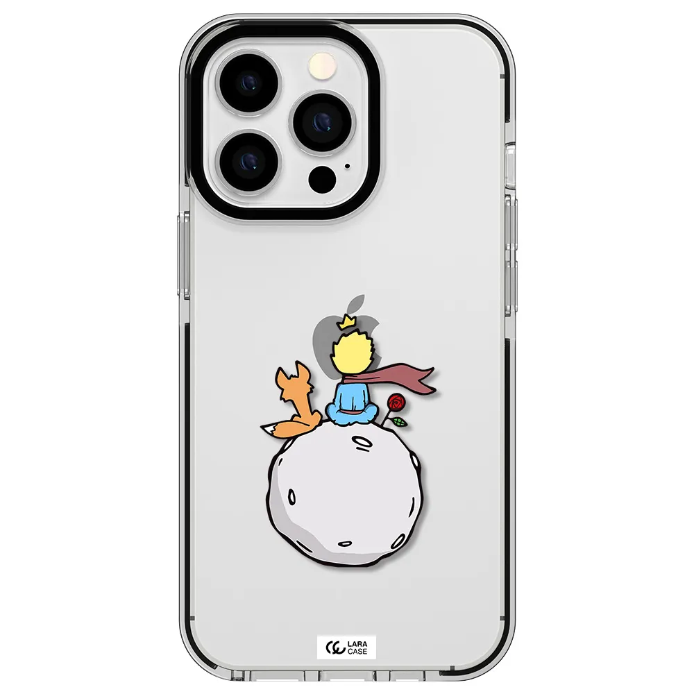 Le Petit Prince Apple iPhone 13 Pro impact black border Case