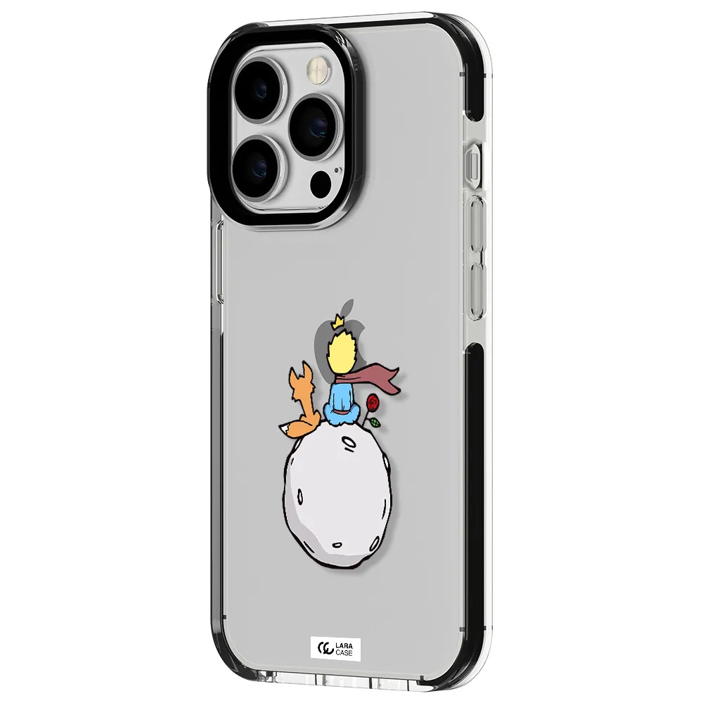 Le Petit Prince Apple iPhone 13 Pro impact black border Case