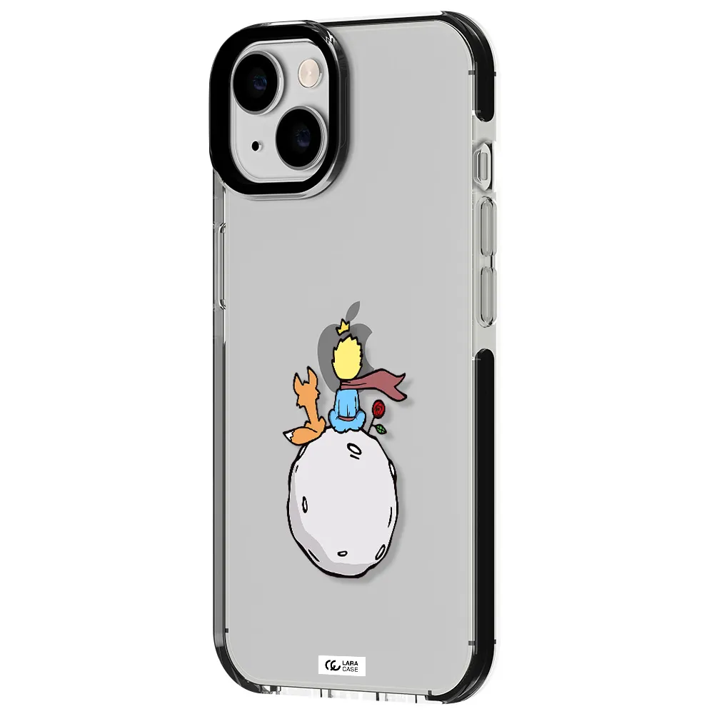 Le Petit Prince Apple iPhone 14 impact black border Case