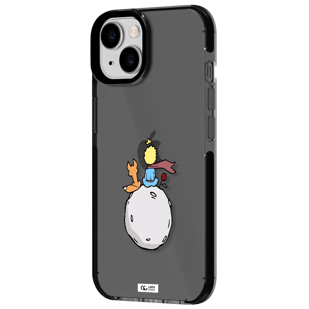 Le Petit Prince Apple iPhone 14 impact Smoke Black Case