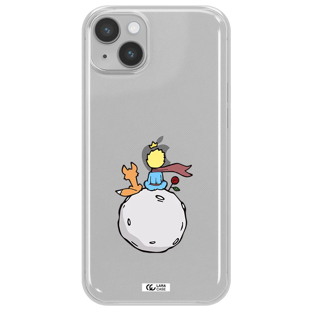 Le Petit Prince Apple iPhone 14 plus Clear TPU Case