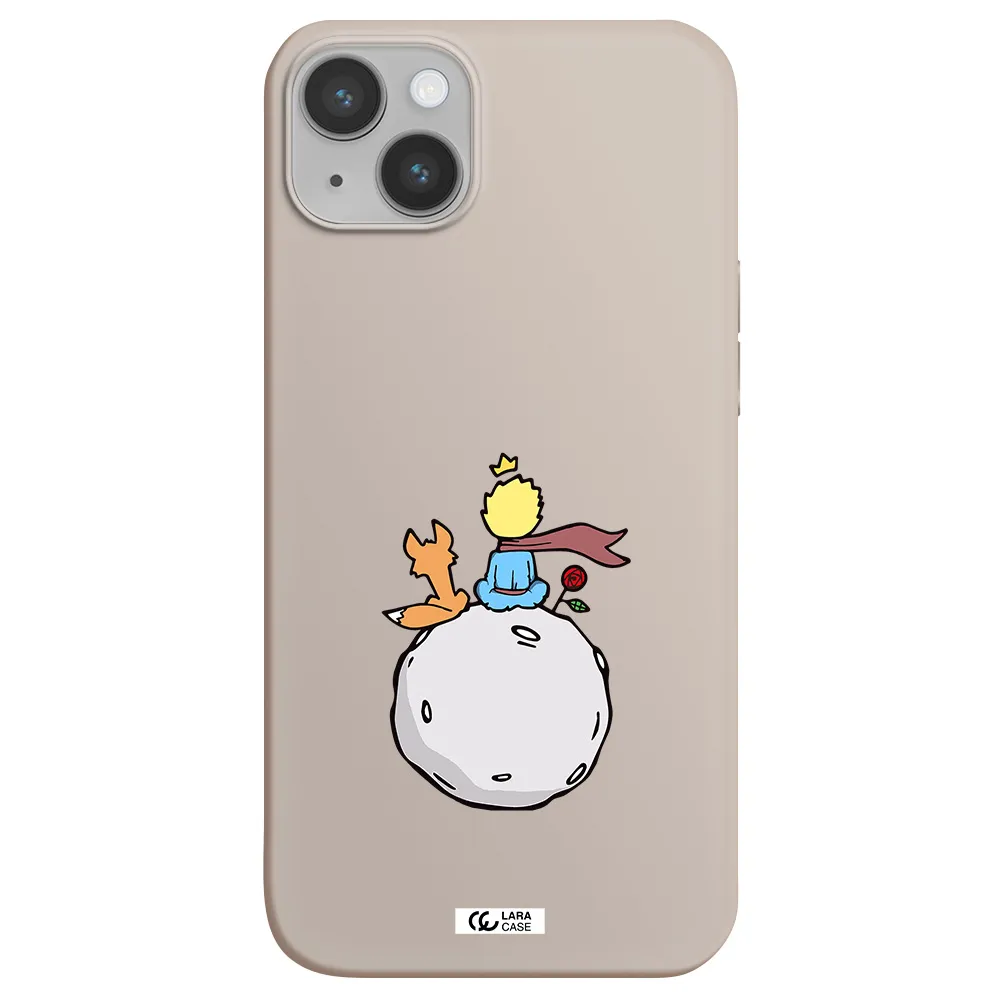 Le Petit Prince Apple iPhone 14 plus Silicone Stone Case