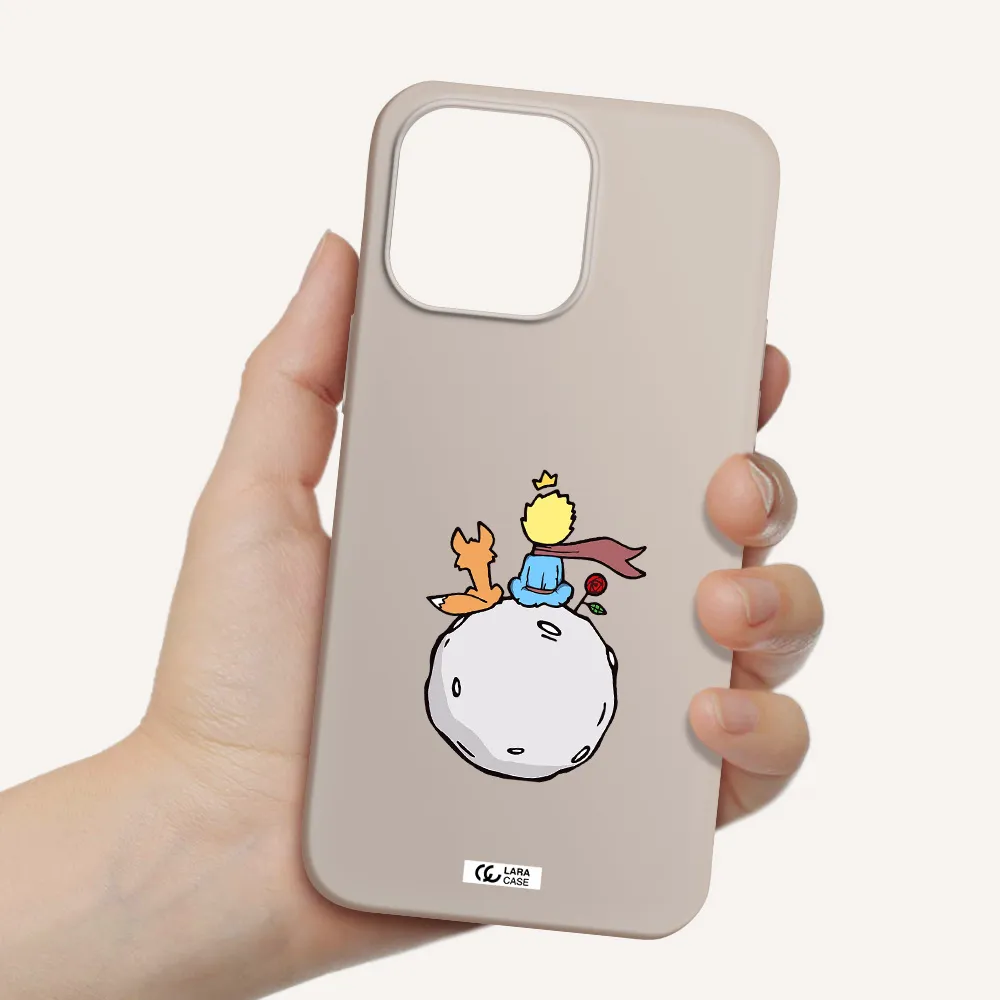Le Petit Prince Apple iPhone 14 pro max Silicone Stone Case