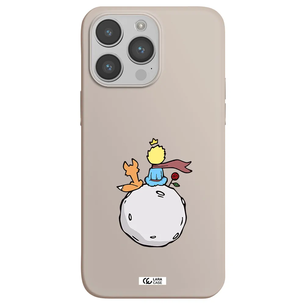 Le Petit Prince Apple iPhone 14 pro Silicone Stone Case