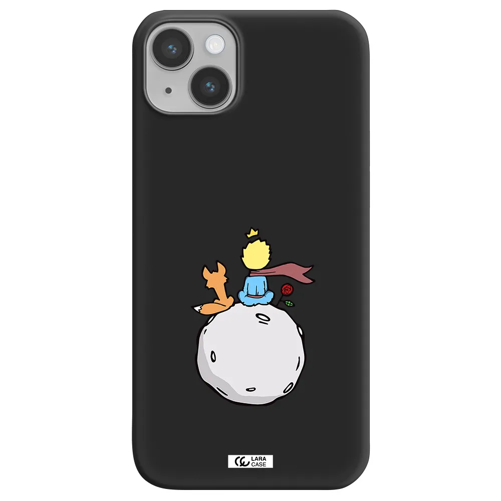 Le Petit Prince Apple iPhone 14 Silicone black Case