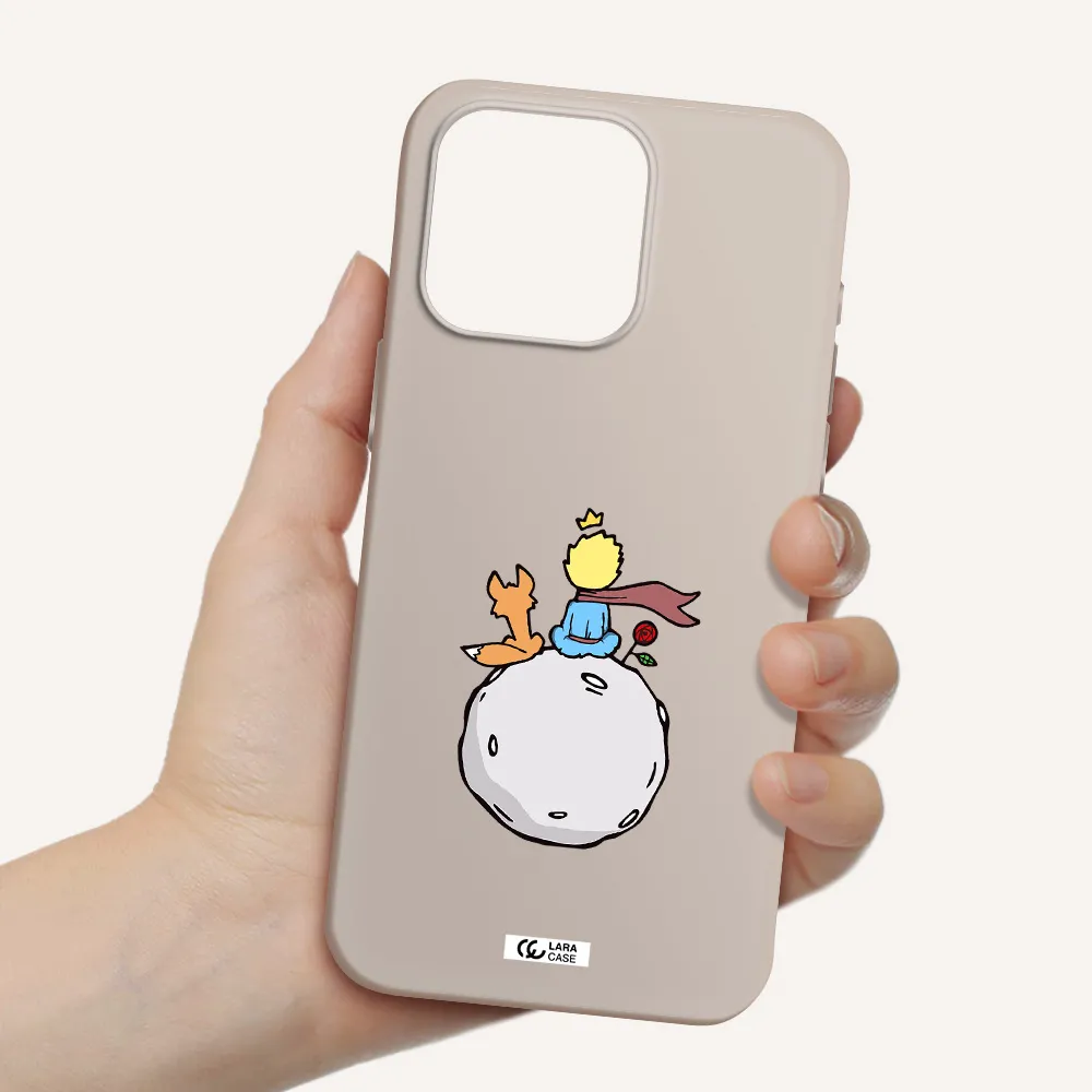Le Petit Prince Apple Iphone 15 Pro max Silicone Stone Case