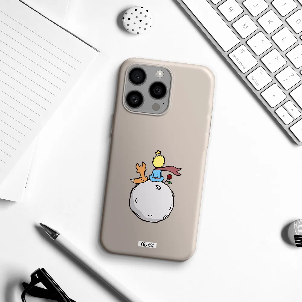 Le Petit Prince Apple Iphone 15 Pro max Silicone Stone Case