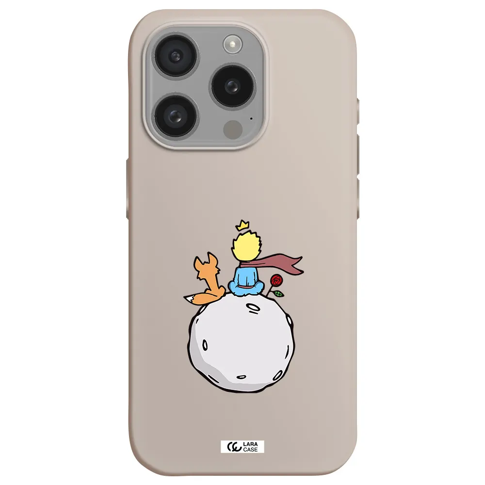 Le Petit Prince Apple Iphone 15 Pro Silicone Stone Case