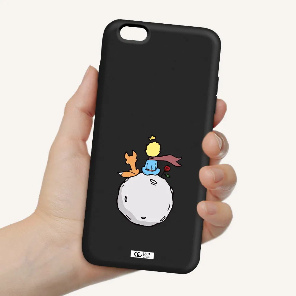 Le Petit Prince Apple iPhone 6 plus Silicone black Case