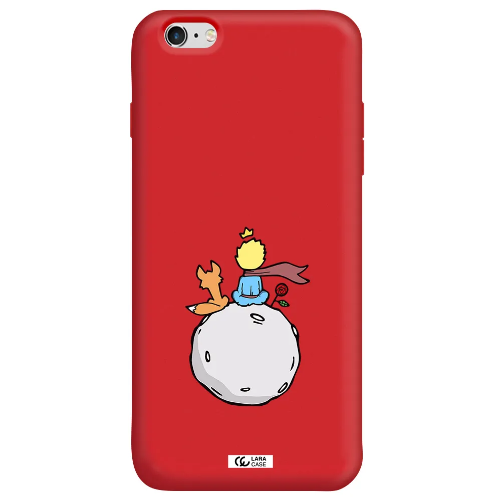 Le Petit Prince Apple iPhone 6 plus Silicone Imperial Red Case
