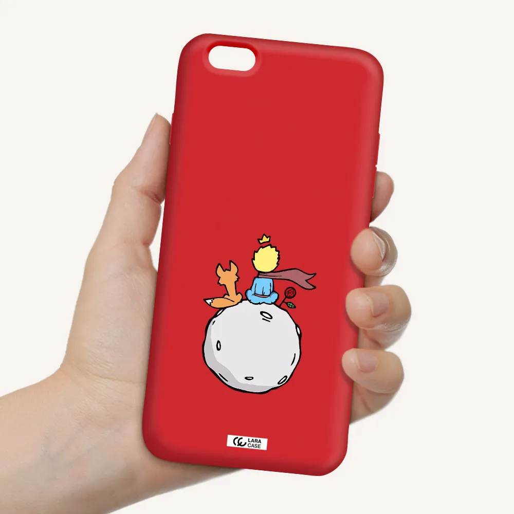 Le Petit Prince Apple iPhone 6 plus Silicone Imperial Red Case