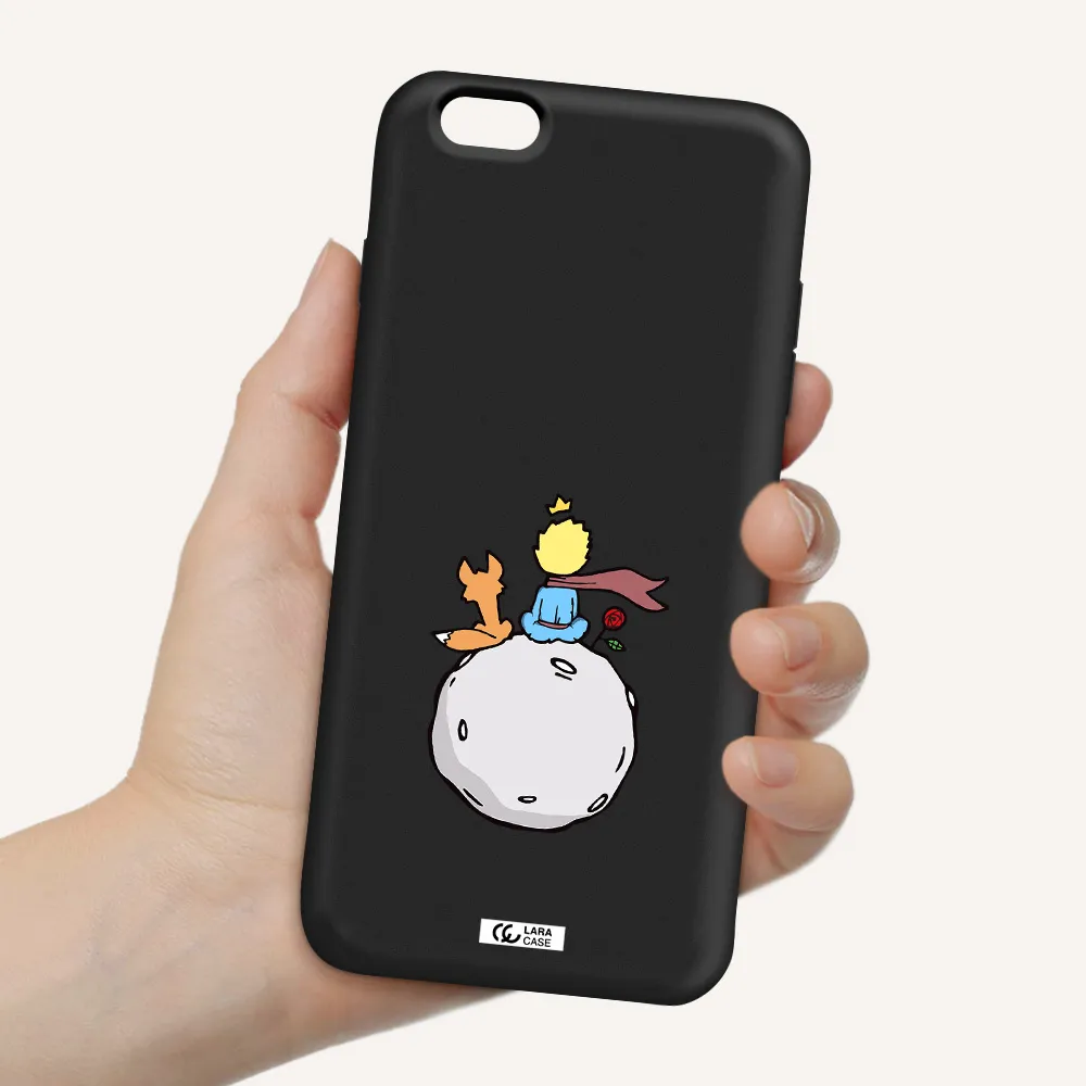 Le Petit Prince Apple iPhone 6 s plus Silicone black Case