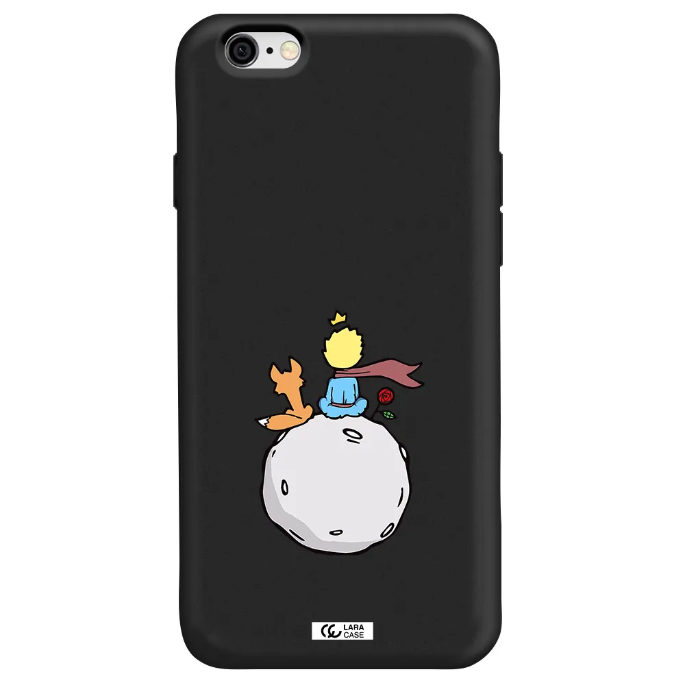 Le Petit Prince Apple iPhone 6 Silicone black Case