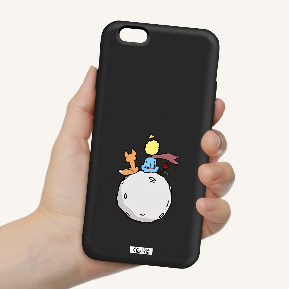Le Petit Prince Apple iPhone 6 Silicone black Case