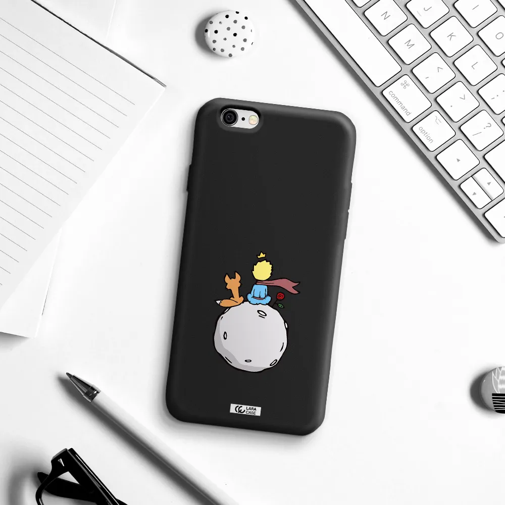 Le Petit Prince Apple iPhone 6 Silicone black Case