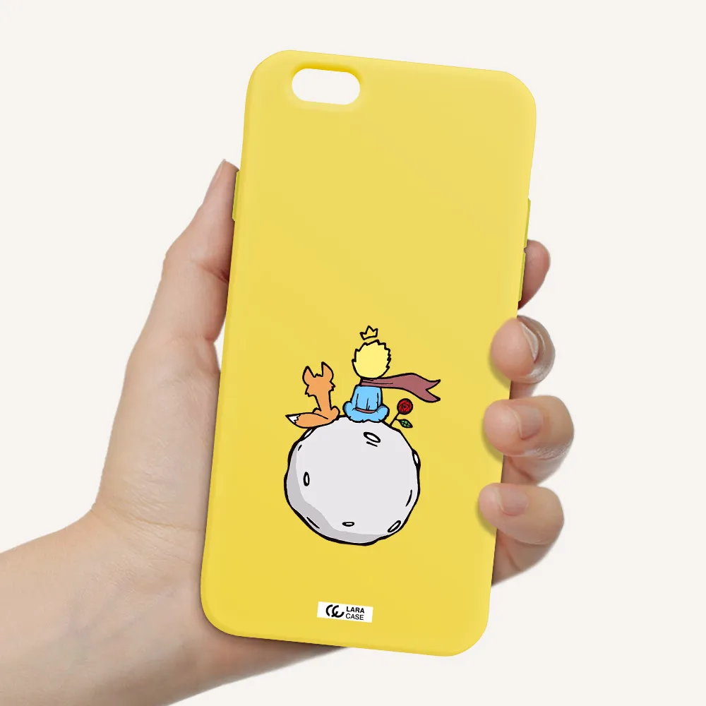 Le Petit Prince Apple iPhone 6 Silicone canary yellow Case