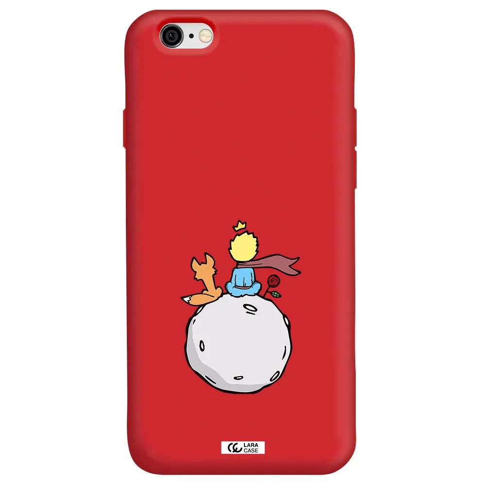 Le Petit Prince Apple iPhone 6 Silicone Imperial Red Case