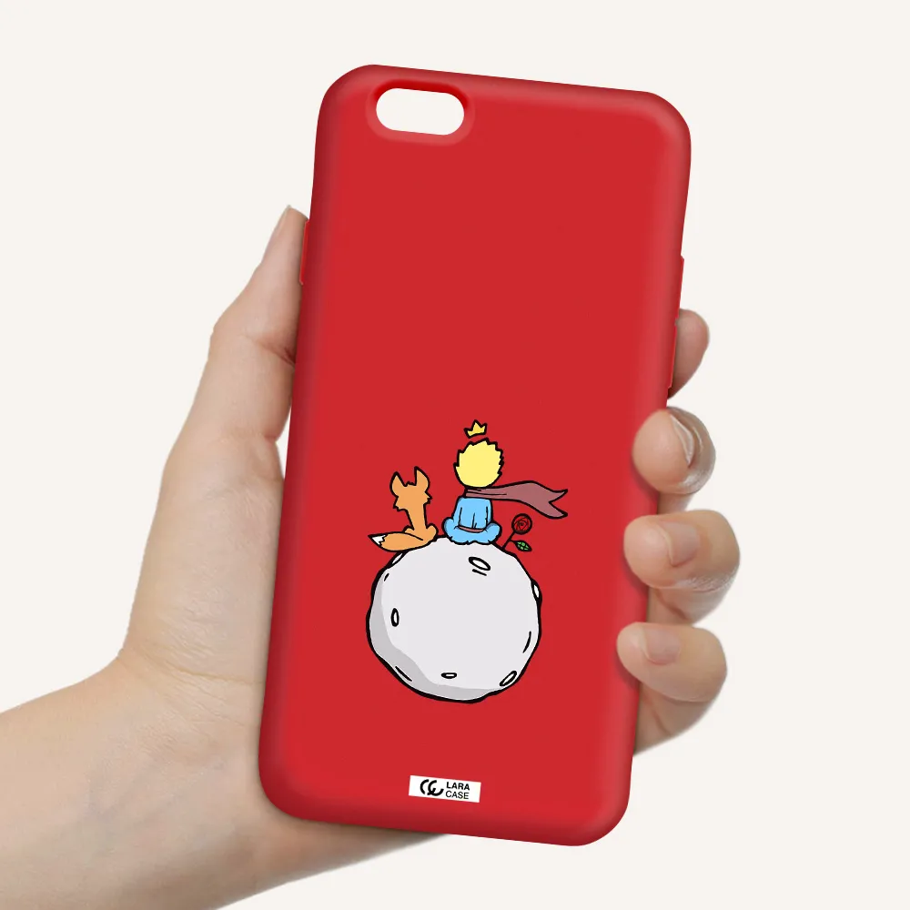Le Petit Prince Apple iPhone 6 Silicone Imperial Red Case