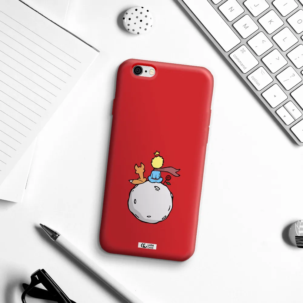Le Petit Prince Apple iPhone 6 Silicone Imperial Red Case