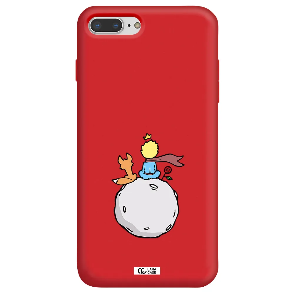 Le Petit Prince Apple iPhone 7 plus Silicone Imperial Red Case