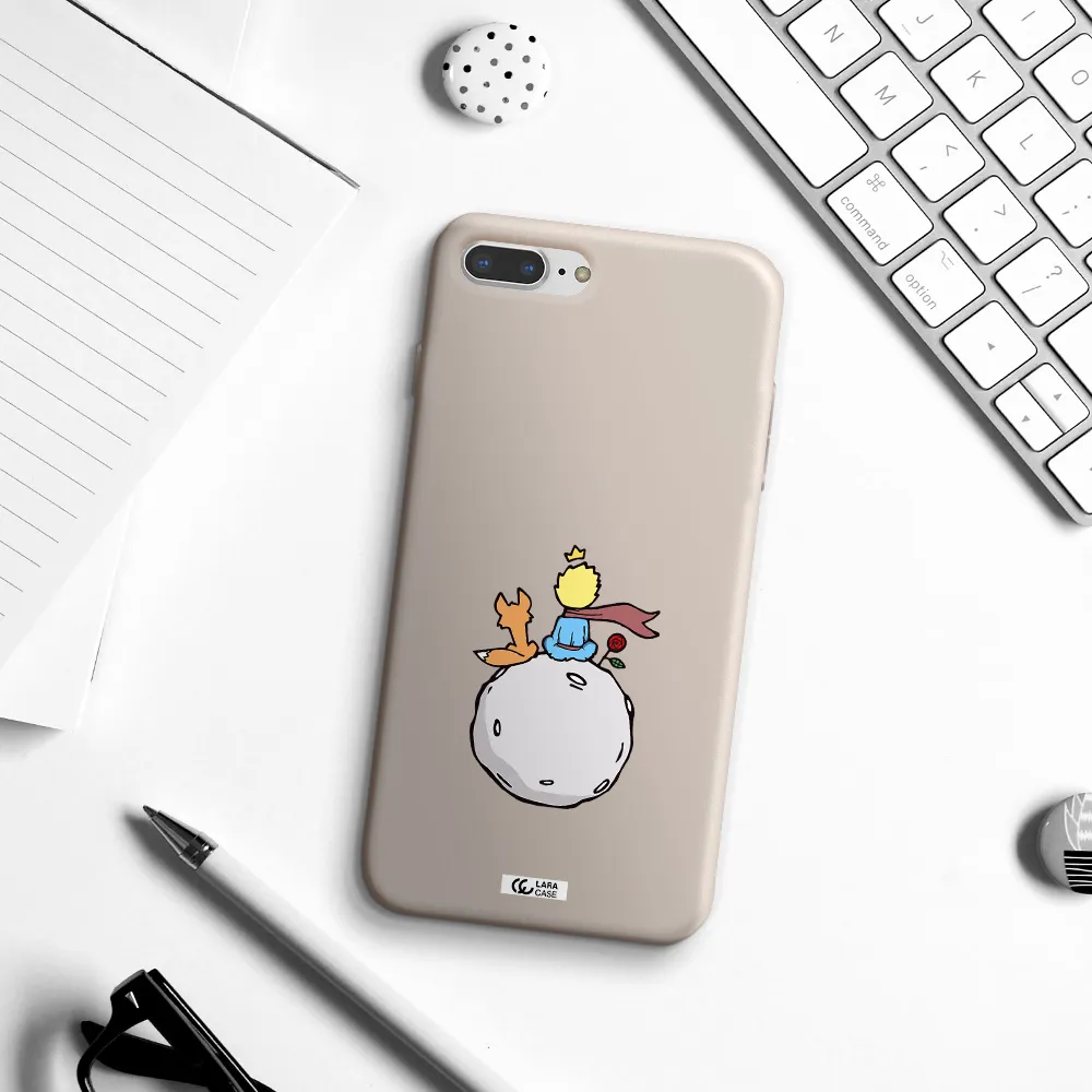 Le Petit Prince Apple iPhone 8 plus Silicone Stone Case