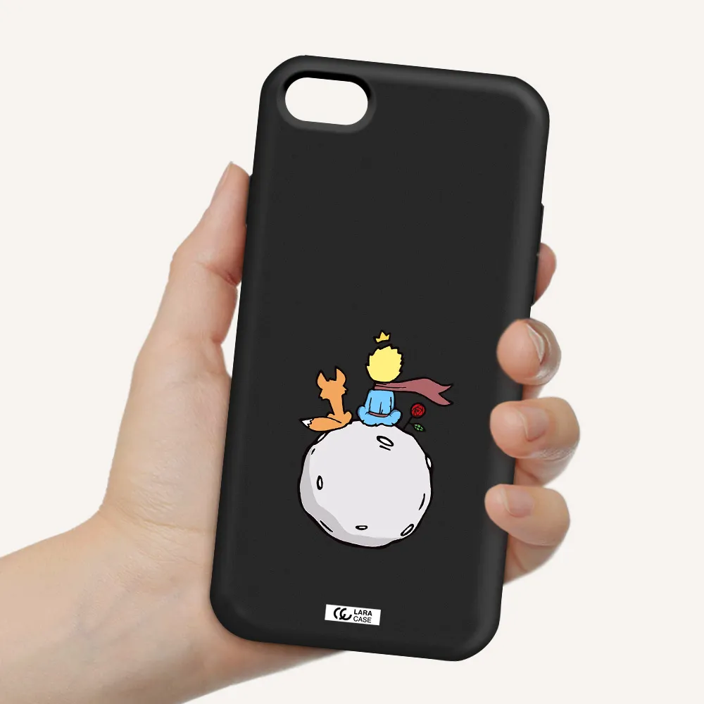 Le Petit Prince Apple iPhone 8 Silicone black Case