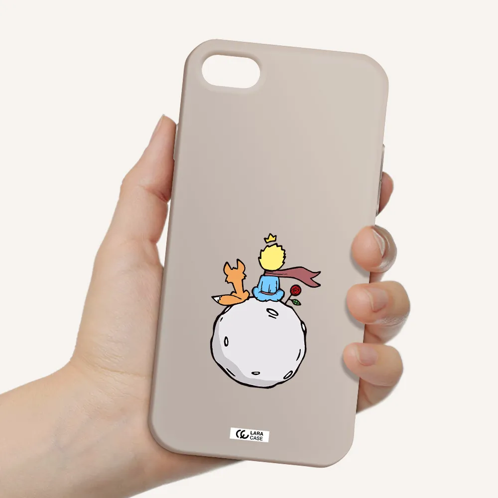 Le Petit Prince Apple iPhone 8 Silicone Stone Case