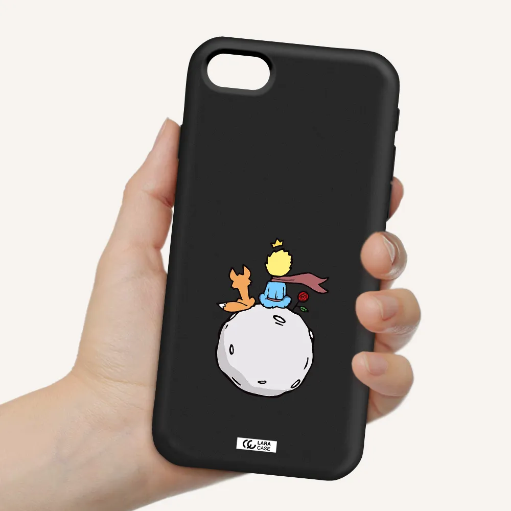 Le Petit Prince Apple iPhone se 2020 Silicone black Case