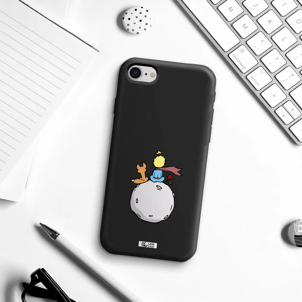 Le Petit Prince Apple iPhone se 2020 Silicone black Case