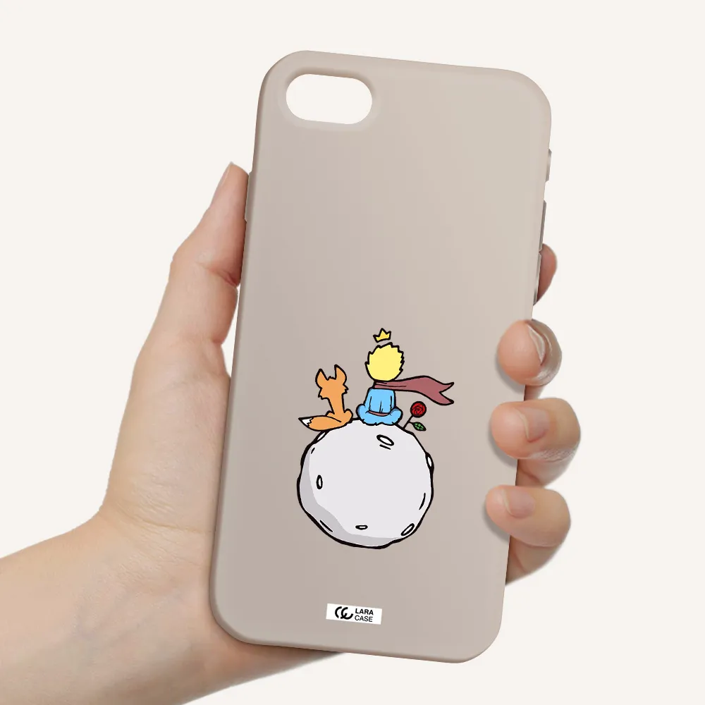 Le Petit Prince Apple iPhone se 2020 Silicone Stone Case