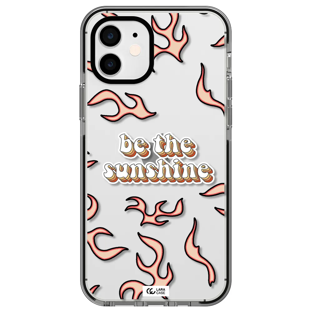 Be The Sunshine Apple iPhone 11 impact black border Case