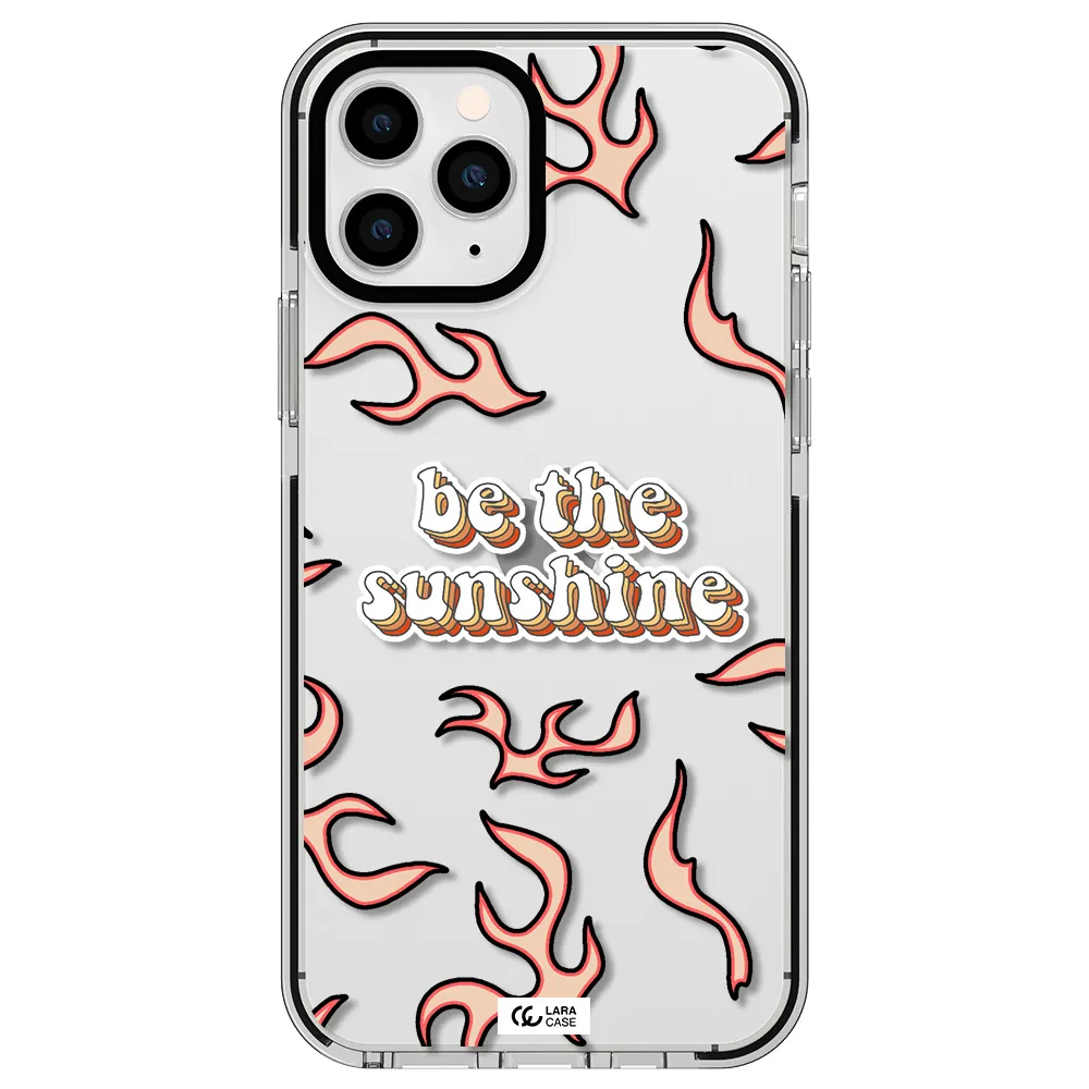 Be The Sunshine Apple iPhone 11 pro impact black border Case