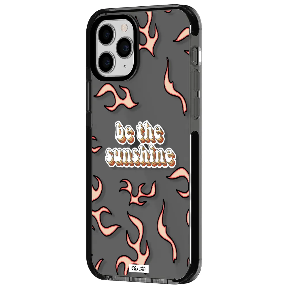 Be The Sunshine Apple iPhone 11 pro impact Smoke Black Case