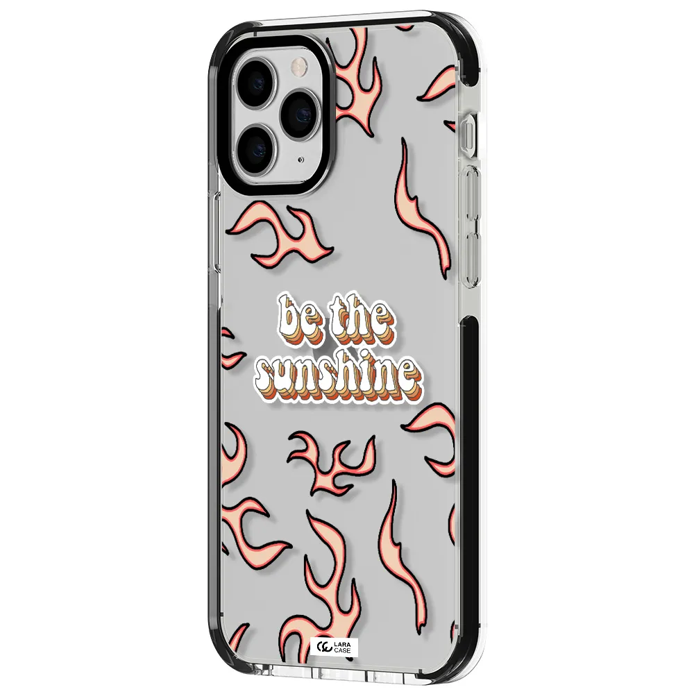 Be The Sunshine Apple iPhone 11 pro max impact black border Case