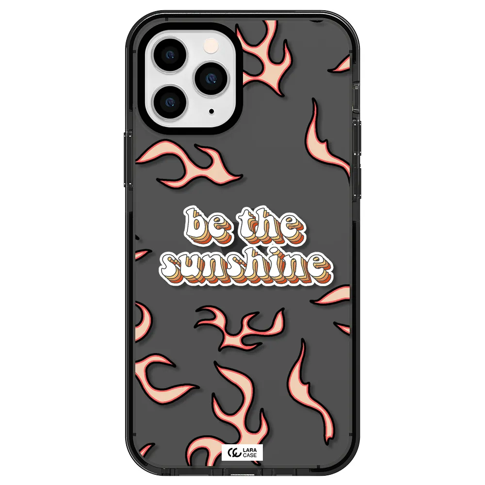 Be The Sunshine Apple iPhone 11 pro max impact Smoke Black Case