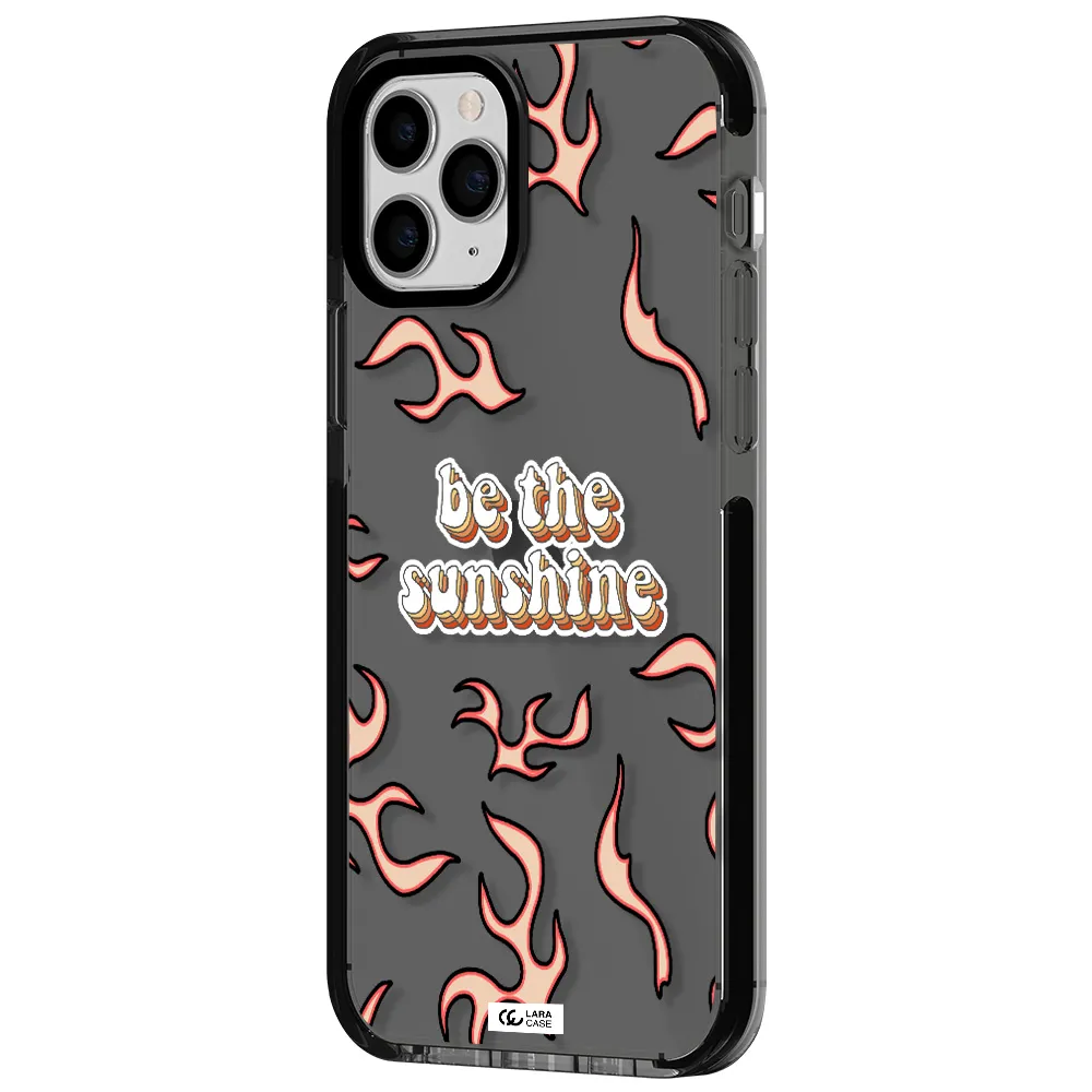 Be The Sunshine Apple iPhone 11 pro max impact Smoke Black Case